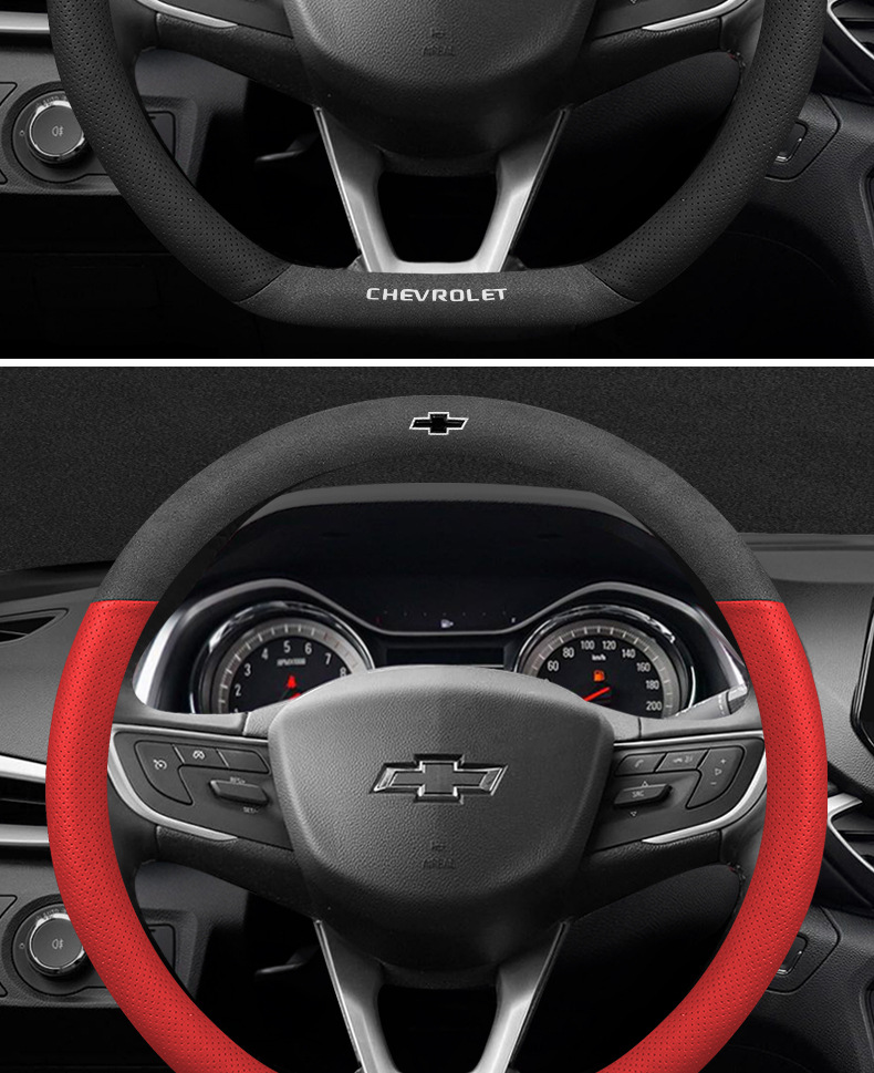 Chevrolet Steering Wheel Cover Malibu XL Saioco Woz Cruze Detector Copaci Fur Handle Cover