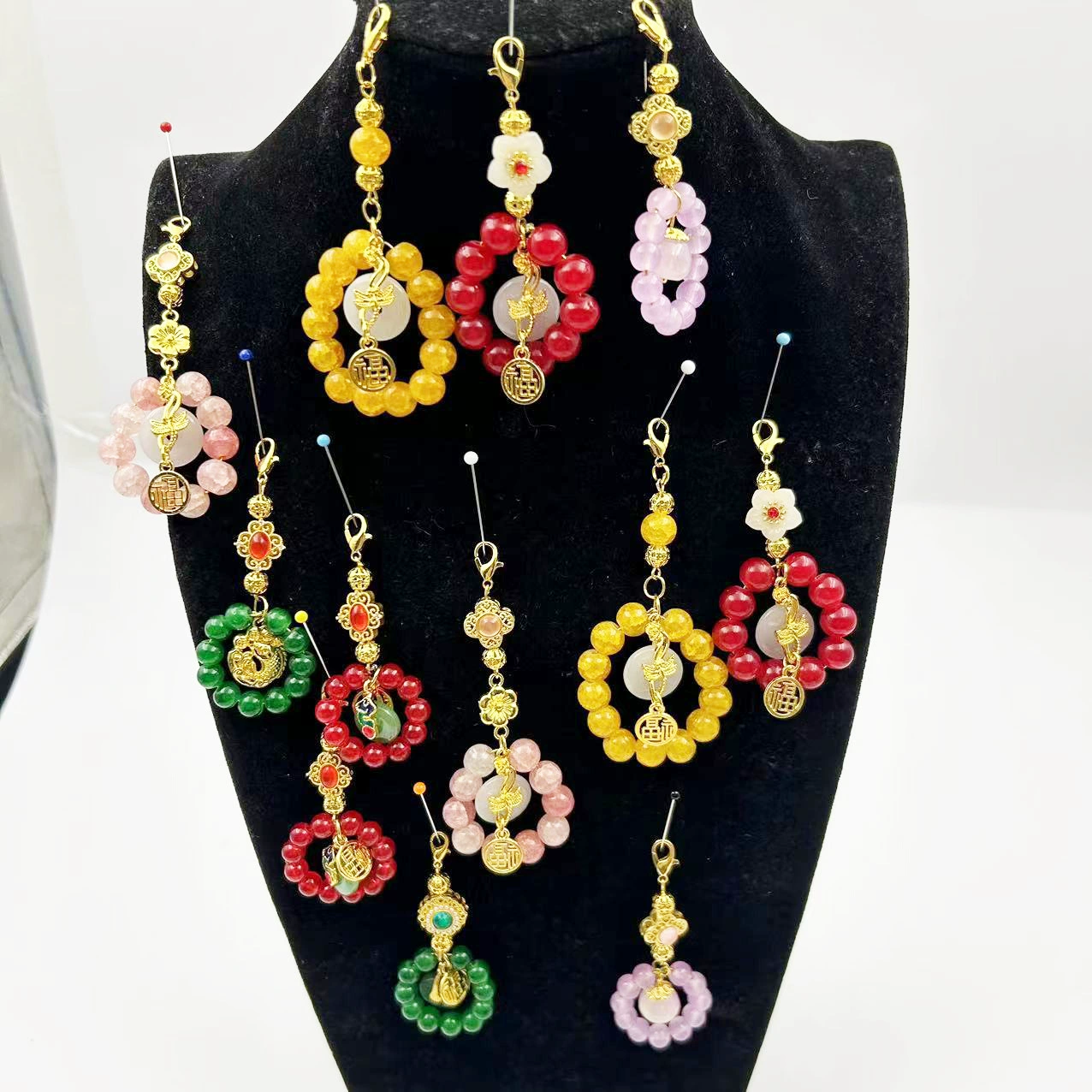 Ошейник в древнем стиле с нефритовыми бусинами, новинка 2025 года, модный элегантный воротник Cheongsam в древнем стиле, подвеска для древнего костюма, аксессуар, аксессуар Hanfu.