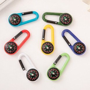 abs compass north compass multifunctional backpack buckle outdoor compass quick hanging mountaineering buckle mountaineering buckle compass