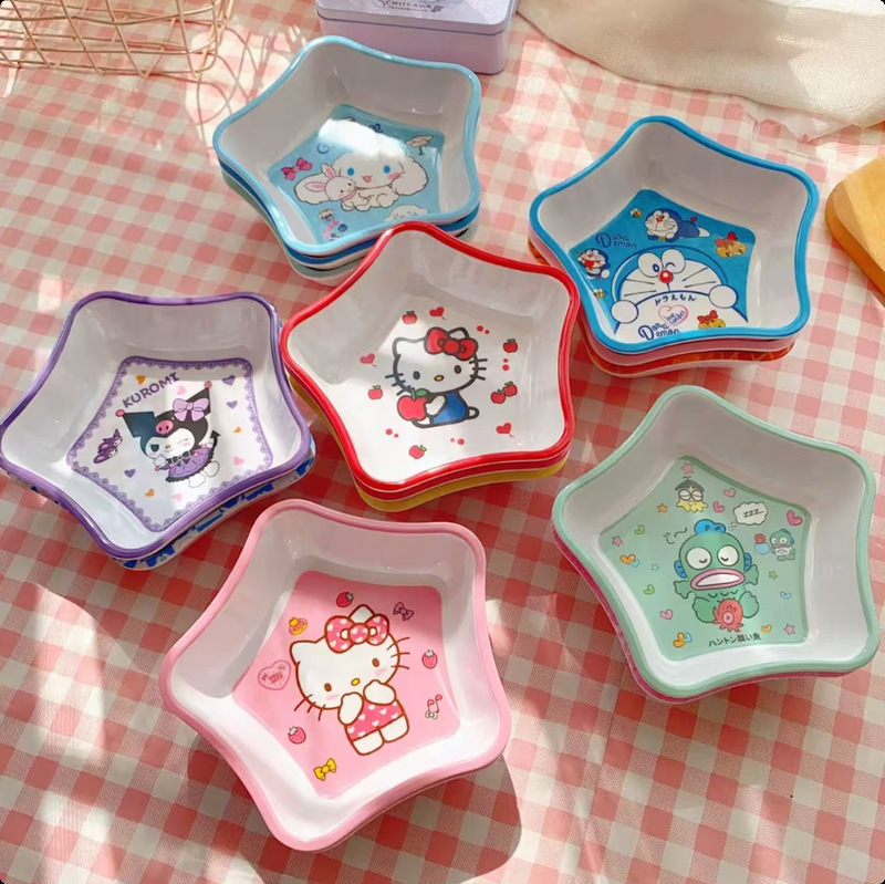 Cute Children's Star-Shaped Rice Bowl, Baby Food Supplement Bowl, Fruit Snack Bowl, Anti-Fall Melamine Household Small Soup Bowl Cute Children's Star-Shaped Rice Bowl, Baby Food Supplement Bowl, Fruit Snack Bowl, Anti-Fall Melamine Household Small Soup Bowl