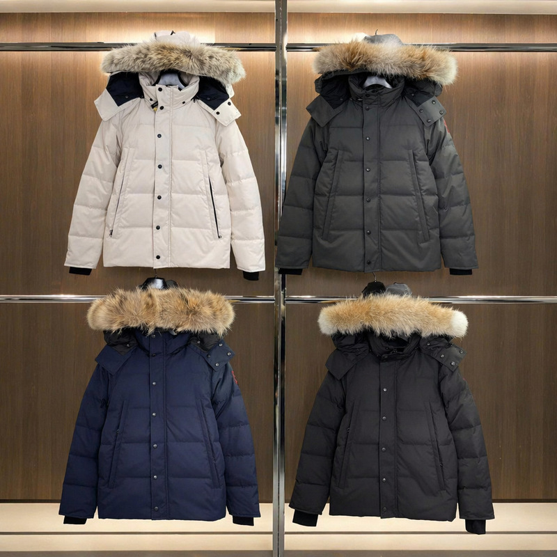 3808M Goose Down Jacket 29 Styles Wyndham Winter Men's Coat 3808M Goose Down Jacket 29 Styles Wyndham Winter Men's Coat