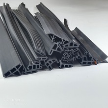 厂家直销 断桥铝门窗密封条 三元乙丙石墨基气密条阻水条阻燃条