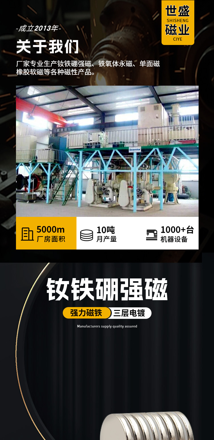 Магнит неодимовый Magnetic resistant industry 3x3x3 мм