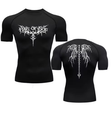 メンズ Tシャツ 半袖 速乾 スポーツ タイト Tシャツ アニメ 速乾 ジム トレーニング タイツ スポーツ 半袖|undefined