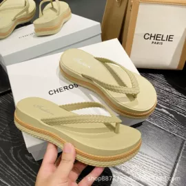 厚底拖鞋;平底拖鞋;女式棉鞋