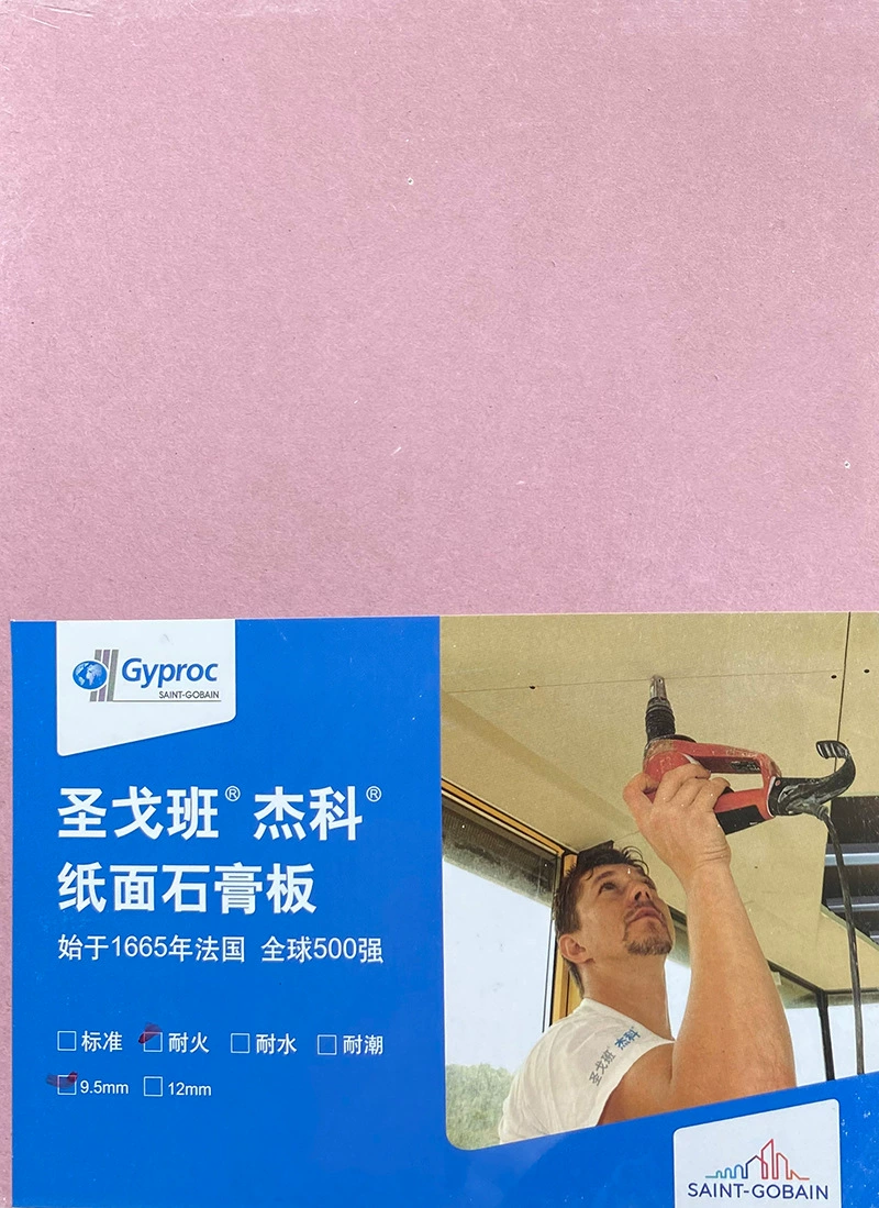 Фабричная продажа plaster plate San Goban Red Jieko A30+расщепление формальдегид-без огнеупорная водостойкая лёгкая сталькиль