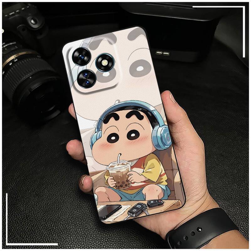 Suitable for Ouchi Mobile Phone Case Soft Shell Anime Pure Color Cute Couple Men and Women Stylish Youthful Simple Full Edge