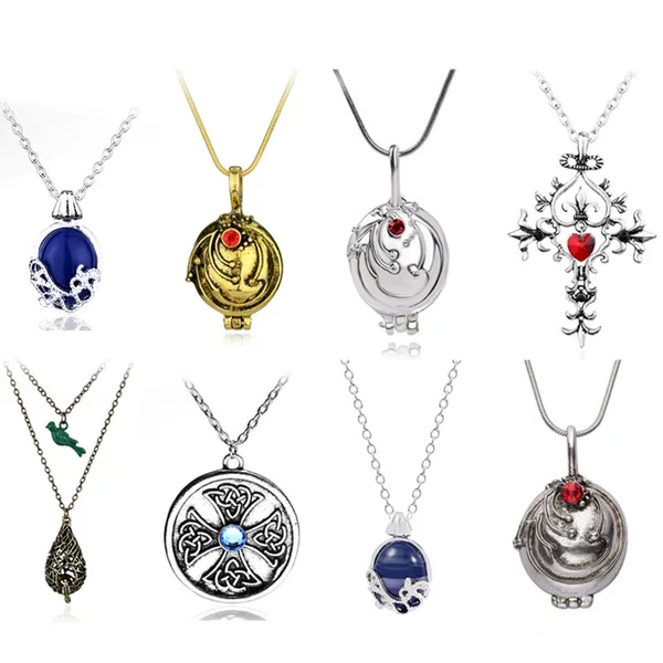 Hot sale European and American movies around the vampire diaries katherine Catherine with natural cat's eye necklace