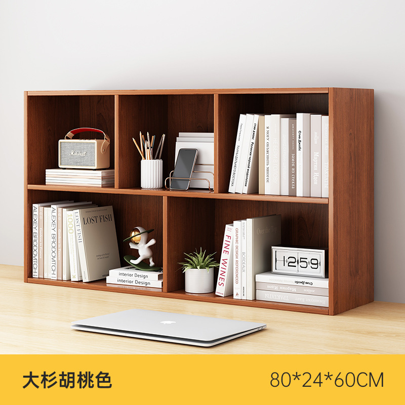 Estantería DE ESCRITORIO DEL ESTUDIANTE libro de escritorio multi-capa estantería Oficina simple estante de almacenamiento de archivos