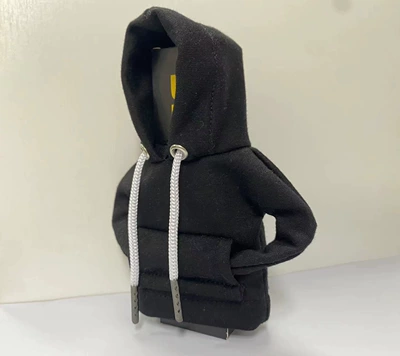 Cross-Border Car Gear Lever Hooded Clothing Cover Car Shifthoodie Cover Handbrake Car Gear Cover (Sürətlər qutusu və əl tormozu başlıqları) - black