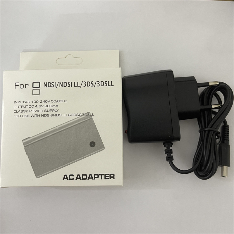 Nintendo 3DSLL Charger NDSi Power Adapter NDSi LL 3DS US Regulations Fire Cow Folding Direct Charge