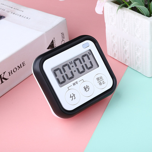 Self-discipline timer, egg timer, kitchen reminder, student homework study countdown, mute with flashing light