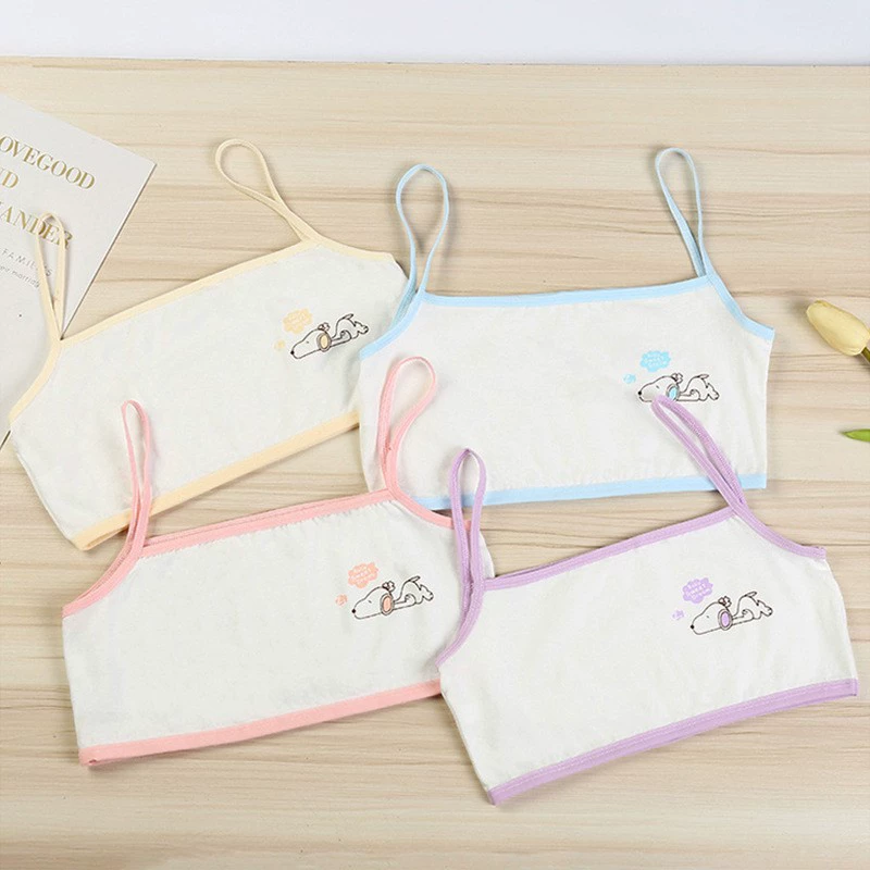 Bra top, comfortable underwear for elementary school students, breathable tube top, for secondary school