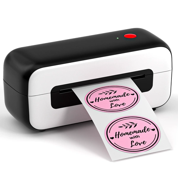 246S black and white (non -Bluetooth/built -in 10 pieces 4*6 white face paper)