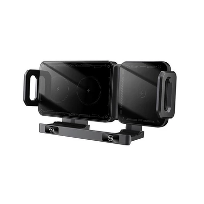 bracket universal, Car phone holder - x06-black-wireless-charging-stand-no-accessories