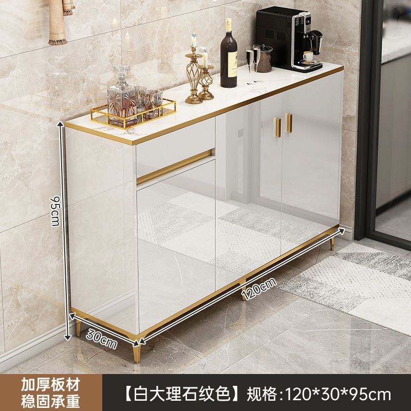 [3 개의 문과 1 개의 연기] 따뜻한 화이트 골드 121cm