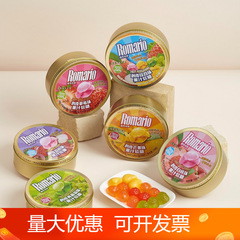 ローマリオ 鉄箱 ネットセレブ ピールフルーツグミ 75g ジュース入り総合フルーツグミ ストロベリー