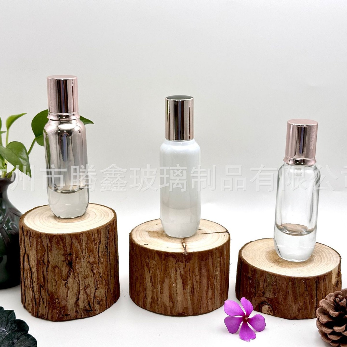 厂家直销30ML精华液 粉底液 隔离霜 玻璃瓶分装瓶