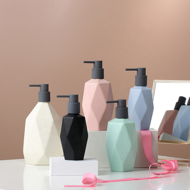 Ceramic Nordic Style Hotel Press Hand Soap Body Soap Subpackage Replacement Bottle Bathroom Body Soap Shampoo Bottle Ceramic Nordic Style Hotel Press Hand Soap Body Soap Subpackage Replacement Bottle Bathroom Body Soap Shampoo Bottle