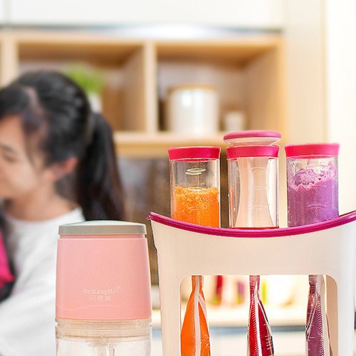 Cross-Border Household Cooking Machine Baby Food Supplement Machine Small Multi-Functional Puree Ultra-Fine Rice Cereal Kitchen Juicer