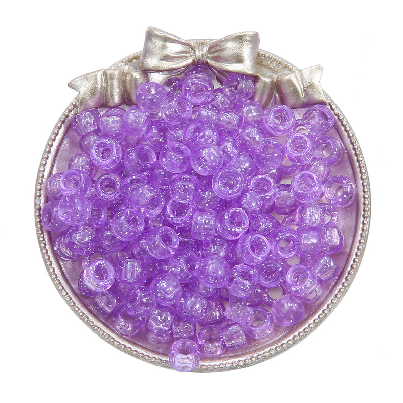 アクリル大穴バレルビーズポニービーズ織り手作り diy ブレスレットプラスチックビーズジュエリーアクセサリービーズルースビーズ|undefined