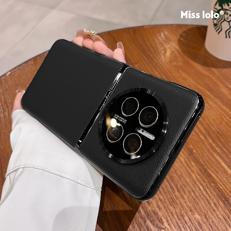 Espacio profundo negro-revestimiento de piel lisa-película de lente xxl