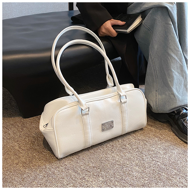Borsa dal design di nicchia francese per la nuova borsa tote portatile ad alta capacità 2023 da donna, borsa a tracolla per il fitness da pendolarismo_voghion.com