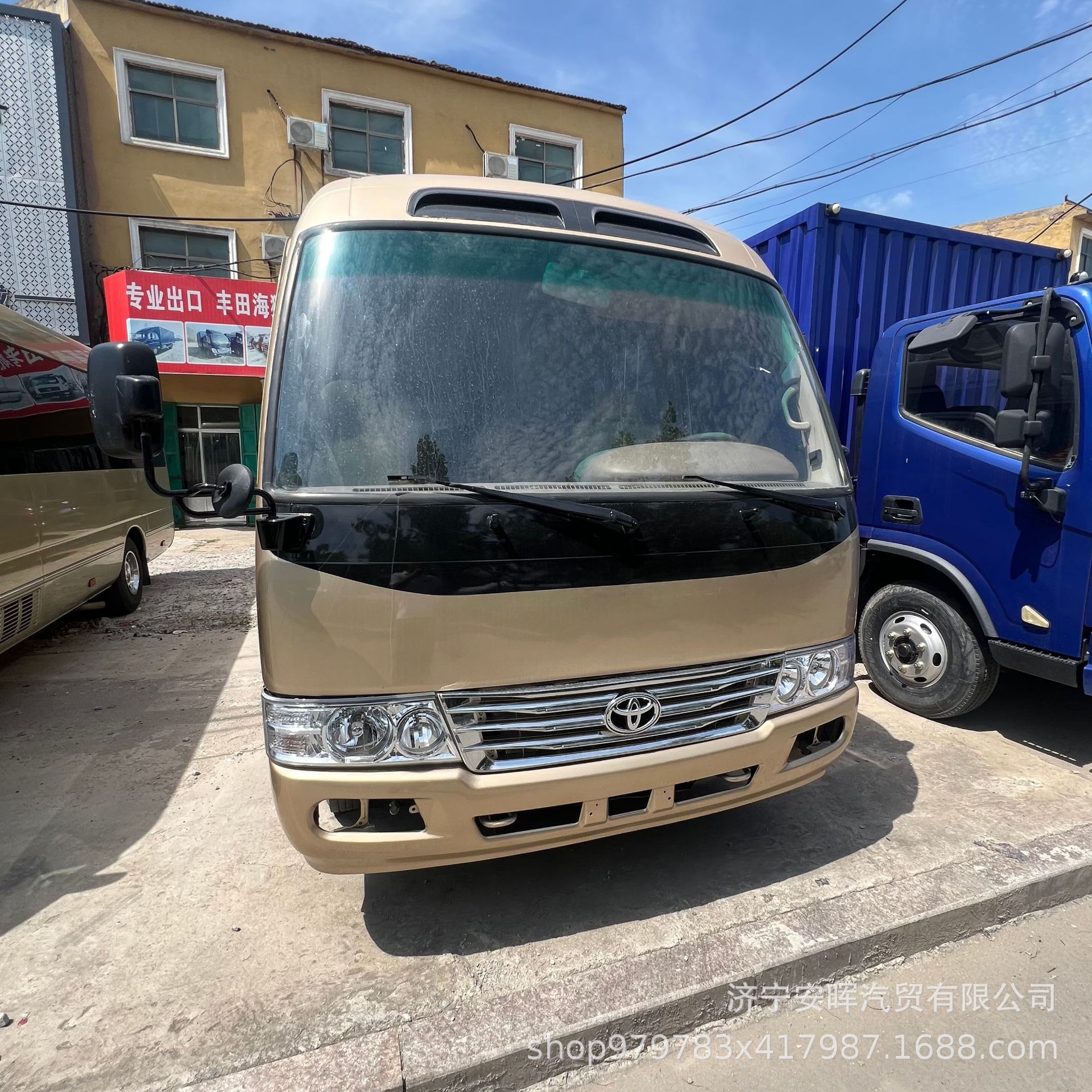 出口丰田考斯特19-23座 全车原漆 自动门 标准出口版汽车