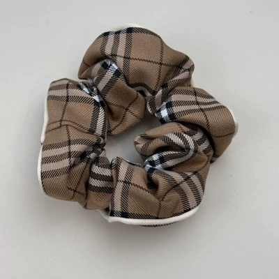 Casual Plaid Square Scarf Large Saç üçün rezinlər - plaid-hair-tie
