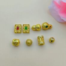 ɳ���~�18K����ɫ���J��ͨ�������Ը����Ƕ������diy������