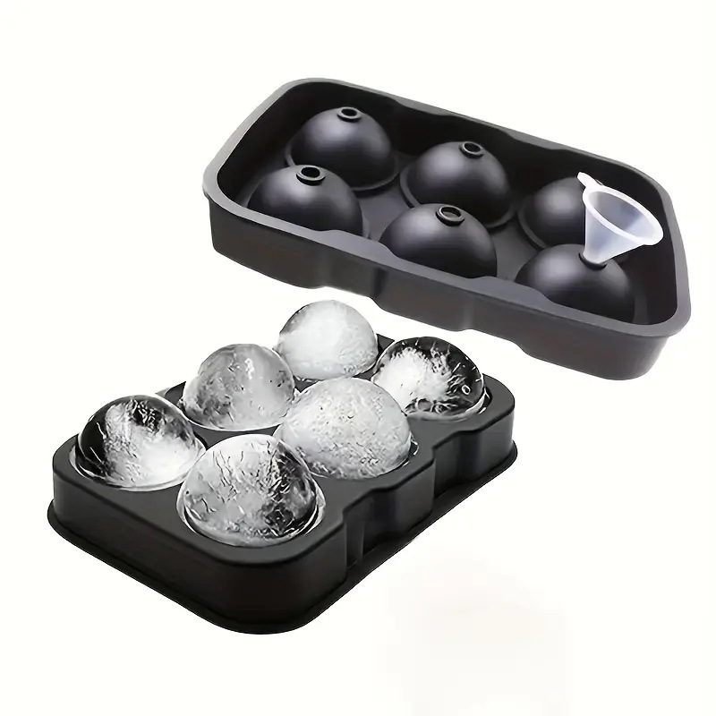 食品級シリカゲル氷格大サイズ製氷箱氷格新型押し氷格子金型氷格膜具|undefined