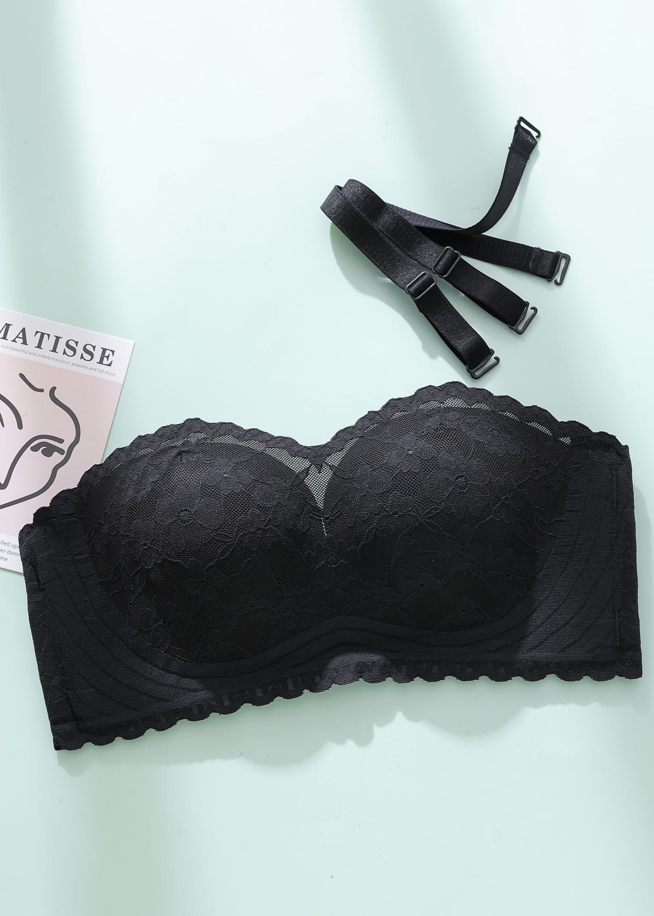 2023 verano nuevo estilo sin tirantes top de tubo ropa interior de niña antideslizante cómodo y sin costuras