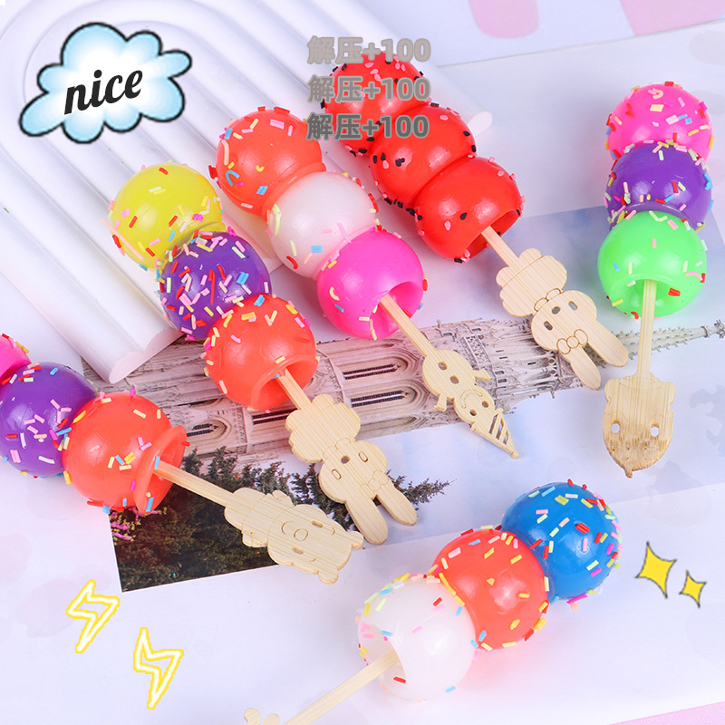 Comida y juego, haws confitados, pellizcos, juguetes de ventilación de simulación, descompresión para niños, pellizcos, diversión, descompresión creativa