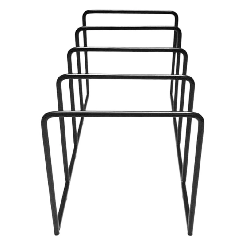 Провод 4-Сетка внеурочная классификация книг исследование канцелярский магазин настольная книжная подставка Дисплей черный Белое золото хранение