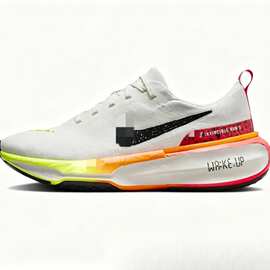 跨境高品质登月zoom run3网面透气男女跑步鞋防滑减震增高运动鞋