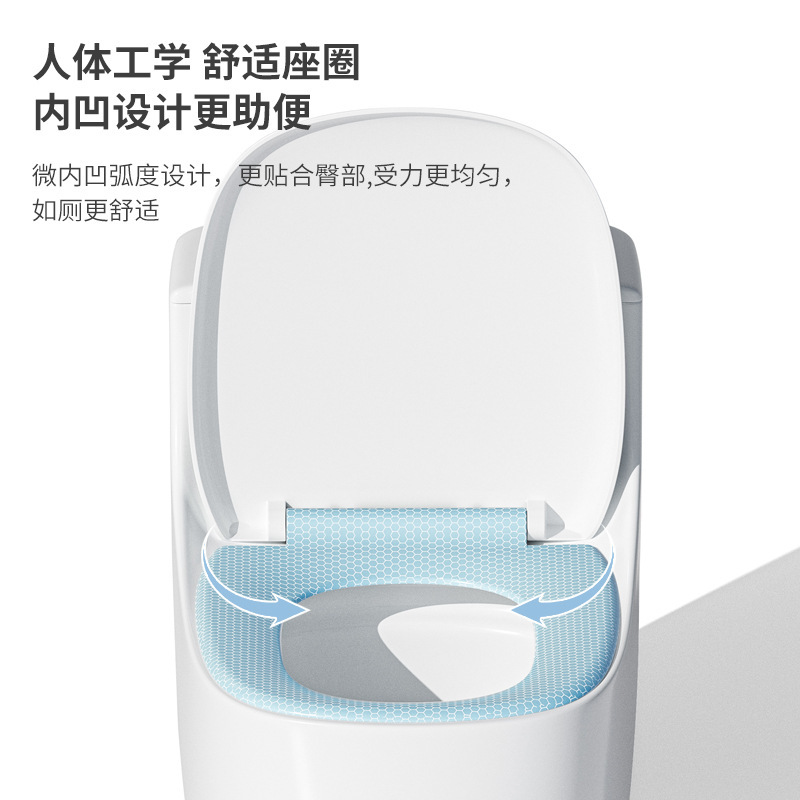 小户型马桶虹吸式坐便器马桶全管施釉静音速冲坐便器普通马桶家用|undefined