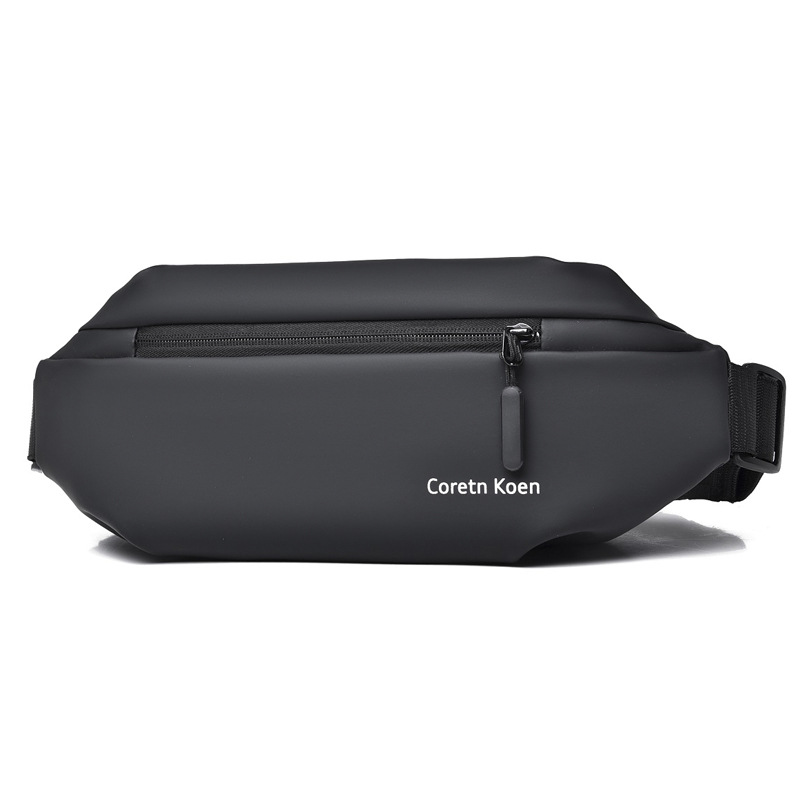 Bolso de pecho para hombre, gran capacidad, impermeable, estilo casual y de negocios, bandolera ajustable