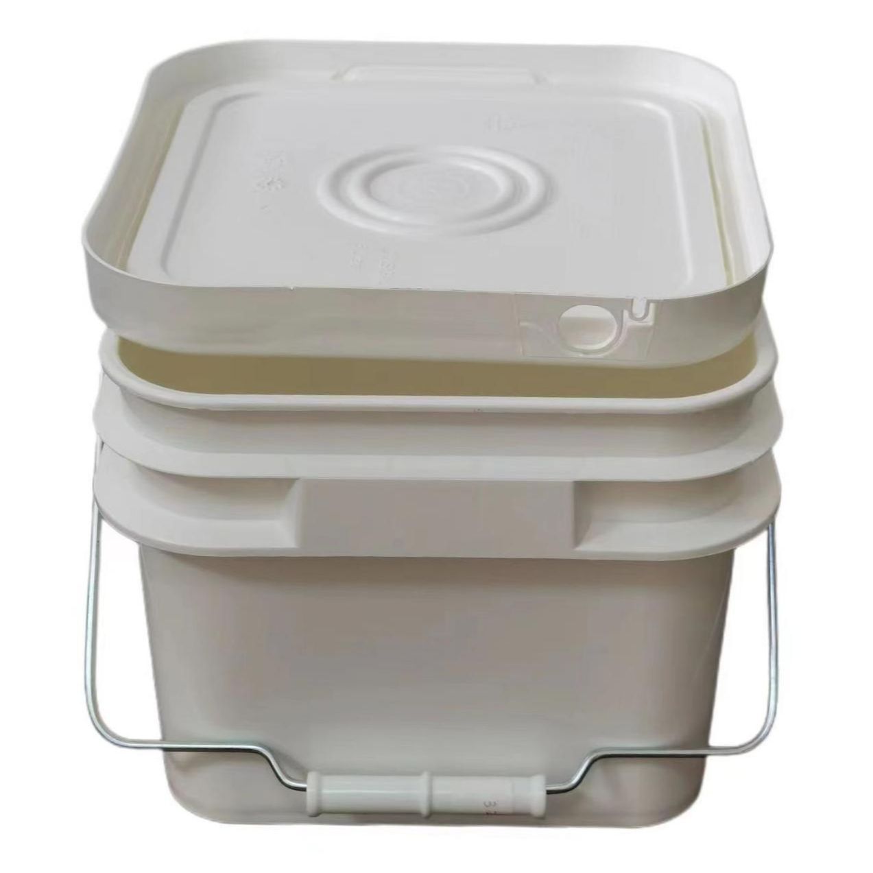 5L塑料方桶 木胶塑料桶 洗衣粉塑料桶紧固件桶