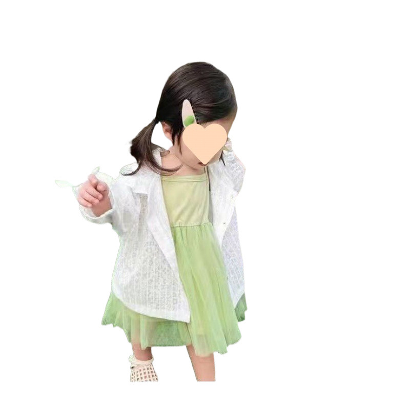 2025 새로운  여성의 대형 어린이 건조 옷 여름 카디건 통기성 꽃 외부 건조 옷