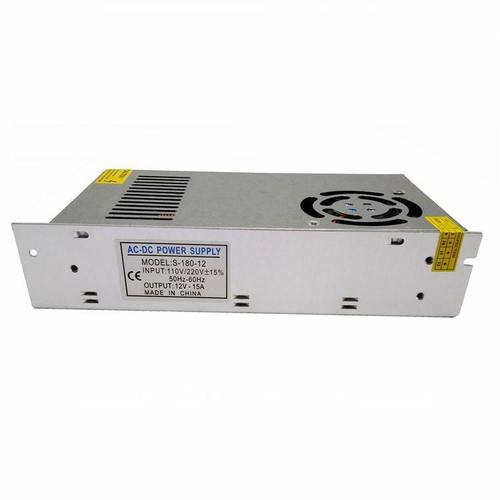 12V15A switching power supply 180W lamp strip LED power supply 24V7.5A centralized power supply DC regulated monitoring power supply
