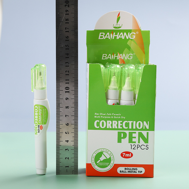 Cross-border office stationery correction liquid, quick-drying, safe and environmentally friendly, student correction liquid, traceless white correction liquid wholesale detail image 10