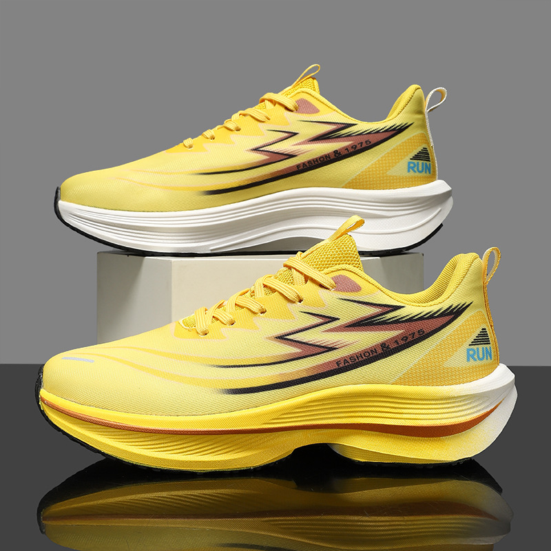 Non-Slip, Shock-Absorbing, Really Cool Casual Shoes, Sports Shoes, Running Shoes, Cross-Border High-Elastic Men's Shoes, Trendy Shoes, Lightweight Sports Shoes