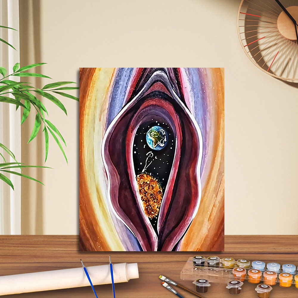 Transfronterizo jitdiy agente de pintura al óleo digital fabricantes al por mayor artesanal amazon pintura al óleo decorativa barraca de relleno