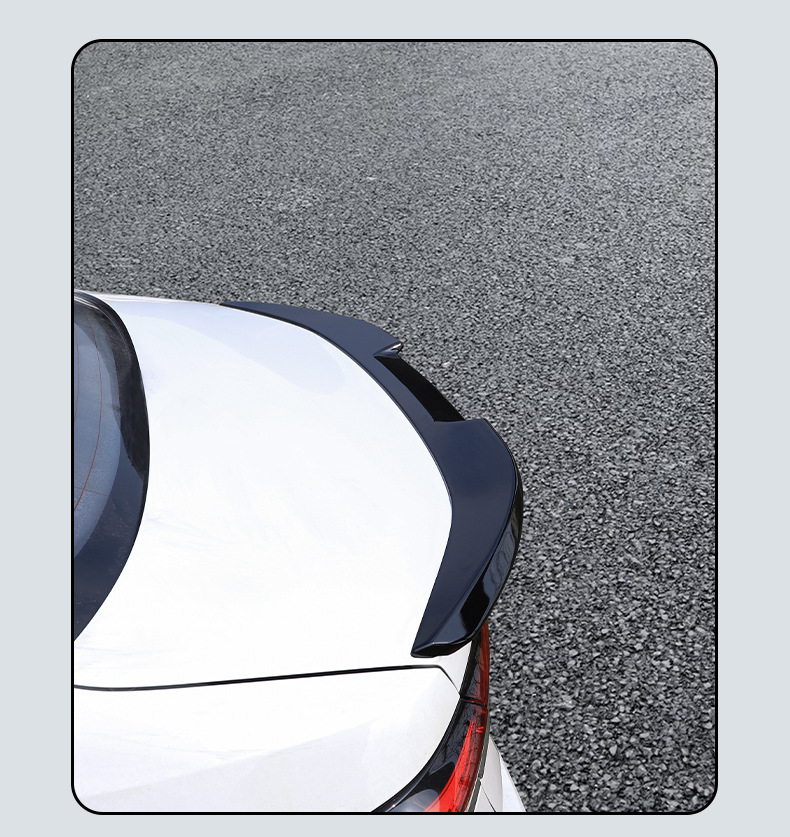 Suitable for 19-25 Corolla Rear Wing Fixed Wing Sports Blade Model to Enhance the Appearance and Decoration of the Car