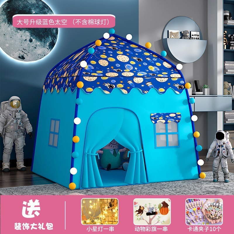 Nuevas tiendas de campaña para niños princesas interiores niñas caseras dormitorios juegos casa de bebés castillo casa pequeña cama cama separada