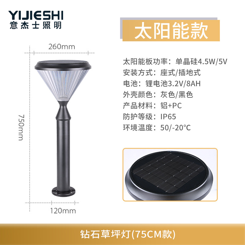 75cm 태양 전지 모델