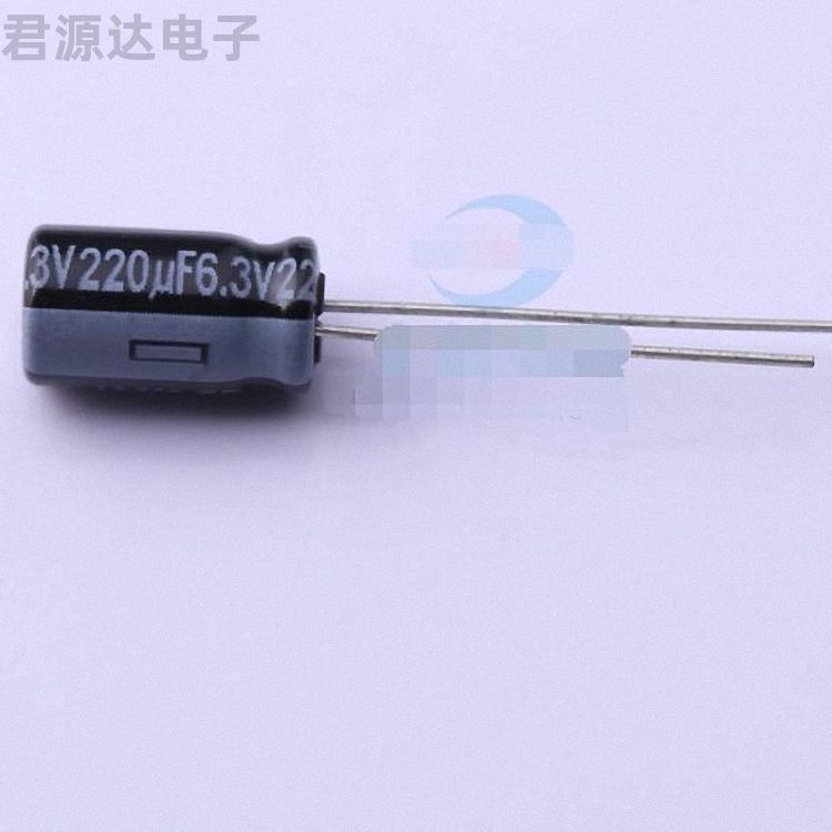 EEUFR0J221描述220uF 6.3V电解电容器