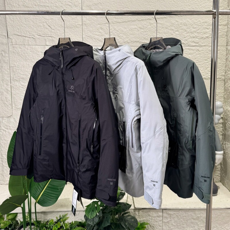 Kailas Men's and Women's Windproof and Waterproof 700-Puff Goose down Breathable Hard-Shell Hooded down Jacket