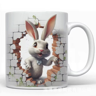 3D Mug�羳��Ʒ���u�մ��R�˱������OӋ���g���R�d���Q��ɫ�R�˱�