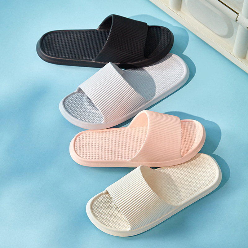 All-Season Home Slippers with Widened Shoe Bed, Foot-Shaped Mesh, Breathable Vertical Stripes, Non-Slip Sole, Couple Style, Wholesale All-Season Home Slippers with Widened Shoe Bed, Foot-Shaped Mesh, Breathable Vertical Stripes, Non-Slip Sole, Couple Style, Wholesale